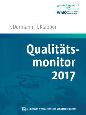 cover image of Qualitätsmonitor 2017